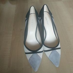 Nine West color block heels